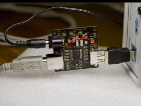 USB Isolator connected to Bitscope 310